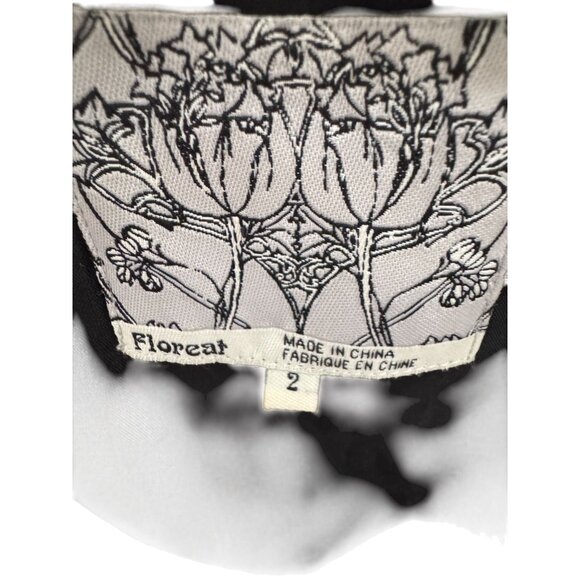 Anthropologie Floreat Polka Dot Silk Dress, Size 2 - Picture 4 of 8